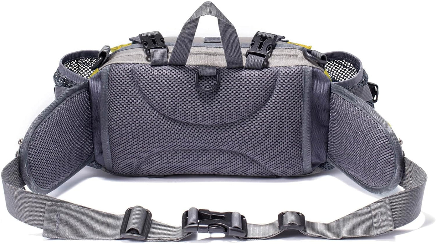 Waist Bag with Water Bottle Holder Hydration Hip Backpack Hiking Fanny Pack Utility Belt
