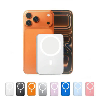 [Magnetic Power Bank]5000Mah Magnetic Power Bank for Iphone 12–17 Series, Works Best with Magsafe Case or No Case, Portable Wireless Charger Summerwins,#Dealsforyoudays