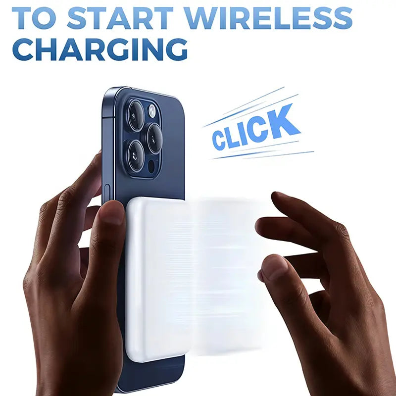 [Magnetic Power Bank]5000Mah Magnetic Power Bank for Iphone 12–17 Series, Works Best with Magsafe Case or No Case, Portable Wireless Charger Summerwins,#Dealsforyoudays
