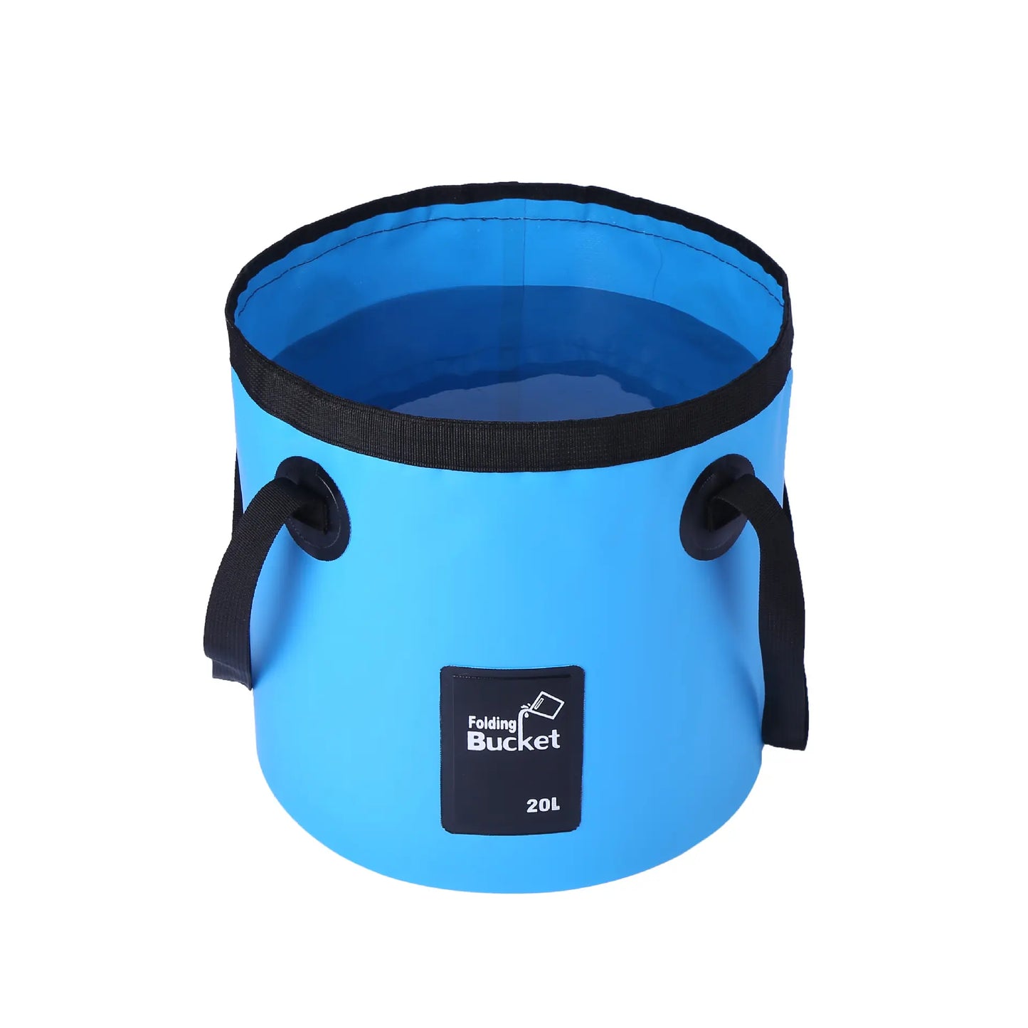 Portable Folding Water Bucket, Collapsible Water Container, 12 L / 20 L Water Storage Bag with Straps, Multifunctional Water Storage Bladder for Outdoor Camping and Hiking #GLOBAL PICKS