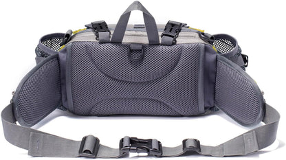Waist Bag with Water Bottle Holder Hydration Hip Backpack Hiking Fanny Pack Utility Belt