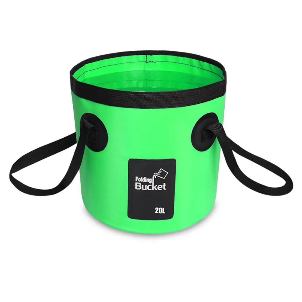 Portable Folding Water Bucket, Collapsible Water Container, 12 L / 20 L Water Storage Bag with Straps, Multifunctional Water Storage Bladder for Outdoor Camping and Hiking #GLOBAL PICKS